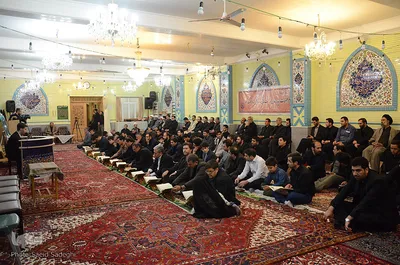 محفل انس با قرآن کریم در آستان امامزاده سید ابراهیم (ع) تبریز