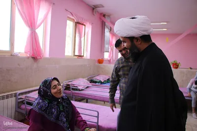 بازدید فعالان قرآنی خراسان جنوبی از مجتمع توانبخشی در بیرجند