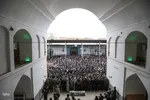 تشییع پیکر شهید مدافع امنیت امیرحسین ابراهیمی در بیرجند