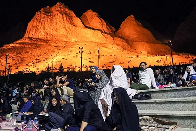 شب بیست و سوم ماه مبارک رمضان-گلزار شهدای کرمان‎‎

