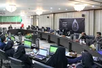 نشست خبری حسینی مدیر بانک قرض الحسنه مهر ایران استان یزد‎‎