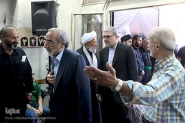 مراسم ترحیم مجاهد جانباز، شهید حجت الاسلام مهدی تقوی در هیات محبین الائمه(ع) تهران