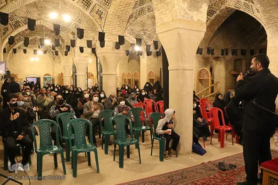 عزاداری شهادت حضرت زهرا(س) درمسجد نصیرالملک شیراز