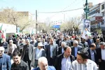 راهپیمایی روز جهانی قدس در همدان‎
