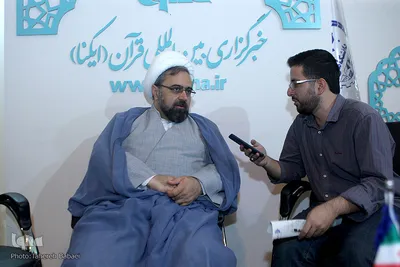 غرفه خبرگزاری ایکنا در نهمین روز نمایشگاه قرآن کریم