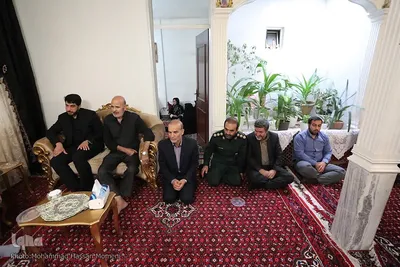 دیدار با خانواده شهید امنیت علی نظری