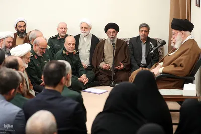 دیدار دست اندرکاران برگزاری کنگره بزرگداشت ۲۴ هزار شهید استان اصفهان با رهبرمعظم انقلاب