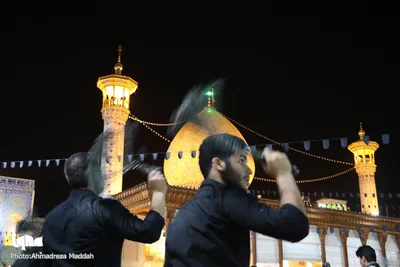 مراسم سوگواری حسینی در حرم حضرت شاهچراغ(ع)