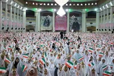 جشن تکلیف ۵ هزار نفری دختران در تبریز