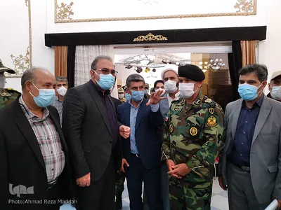 افتتاح چهارمین مرکز ۲۴ ساعته واکسیناسیون در شیراز