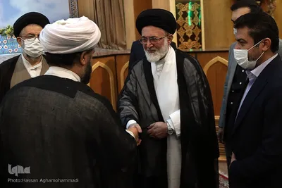 مراسم ترحیم آیت الله ناصری در آستان مقدس حضرت عبدالعظیم حسنی (ع)