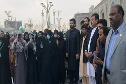 ڈپٹی ا سپیکر قومی اسمبلی قاسم خان سوری کی روضہ امام رضا پر حاضری