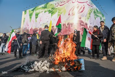 راهپیمایی ۲۲ بهمن درتهران