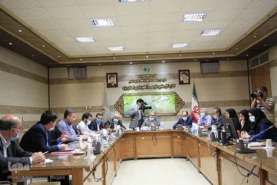 نشست خبری محمد رضا آخوندی مدیرکل منابع طبیعی استان یزد
