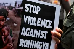 Kartun Majalah Perancis untuk Menarik Perhatian Dunia kepada Muslim Rohingya
