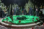 عزاداری شب پنجم محرم الحرام در باغ جنت