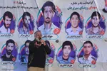 جابه‌جایی مزار شهید جواد رضایی در کازرون