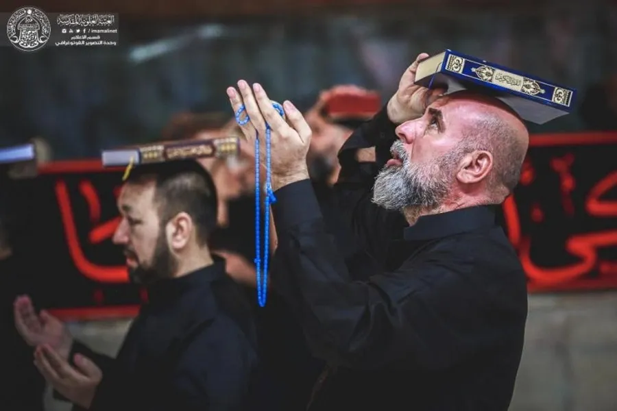 إحياء الليلة الثانية من لیالي القدر بالصحن العلوي المطهر