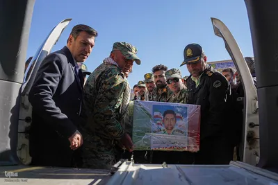 تشییع پیکر مطهر سرهنگ شهید احسان بخشنده در شیراز
