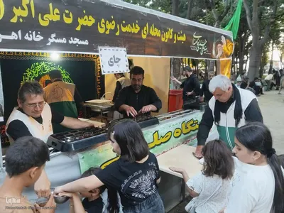 عزاداری سید و سالار شهیدان حضرت اباعبدالله الحسین (ع) در اهر