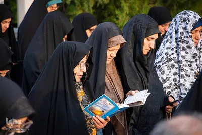 برگزاری مراسم نیایش در گلستان شهدای اصفهان به نیت پیروزی مقاومت فلسطین