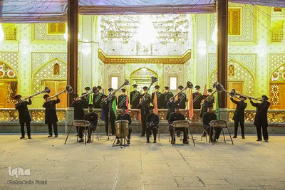 جشن ولادت امام زمان (عج) درحرم مطهر شاهچراغ (ع)