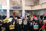 اجتماع طلاب مدارس علمیه خواهران ارومیه در حمایت از مردم فلسطین‎