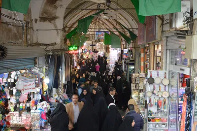 حال و هوای بازار قم در آستانه نوروز