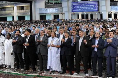 اقامه نماز عید سعید فطر به امامت رهبر معظم انقلاب