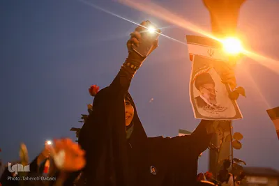 برگزاری جشن پیروری رئیسی در میدان امام حسین(ع)
