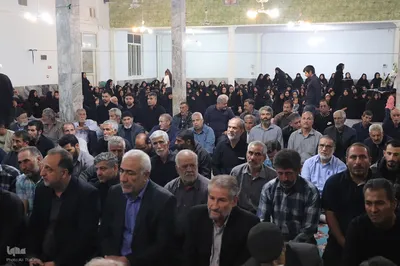 وداع با پیکر جانباز شهید منوچهر بخشنده‎