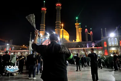 شب رحلت نبی مکرم اسلام(ص) در حرم بانوی کرامت