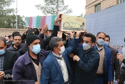 ورود پیکر ۴ شهید گمنام به خراسان‌جنوبی