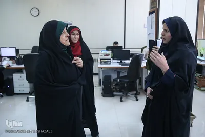 بازدید معصومه ابتکار، معاون رئیس جمهور در امور زنان از ایکنا
