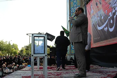 اربعین حسینی در آستان امامزادگان محمد(ع) و سکینه خاتون(س) البرز