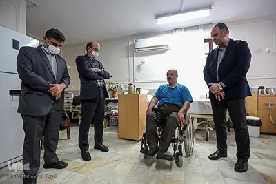 دیدار جمعی از مدیران و اعضای جهاددانشگاهی با جانبازان مرکز توانبخشی جانبازان ثارالله(ع)