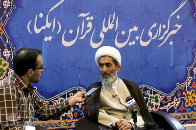 غرفه خبرگزاری ایکنا در نهمین روز بیست و ششمین نمایشگاه قرآن کریم