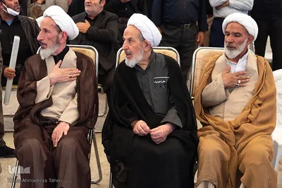 مراسم ترحیم مرحوم آیت الله ناصری