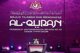 سومین شب مسابقات بین‌المللی قرآن مالزی