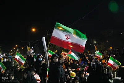 تجمع مردم فولادشهر در پی شهادت رهبر شهید انقلاب