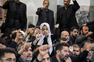 مراسم سومین روزِ گرامیداشت شهدای جنگ تحمیلی آمریکای صهیونیستی