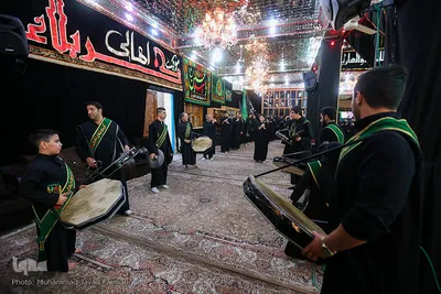 آیین عزاداری محرم در حسینیه کربلایی ها