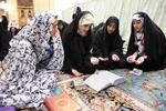 مراسم معنوی اعتکاف در مساجد قزوین