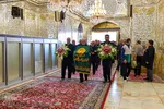 تجدید میثاق خدام امام رضا با حضرت شاهچراغ (ع)