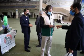 مراسم عزاداری ۱۰هزار خادم یار امام رضا(ع) در مصلی امام خمینی(ره) تهران