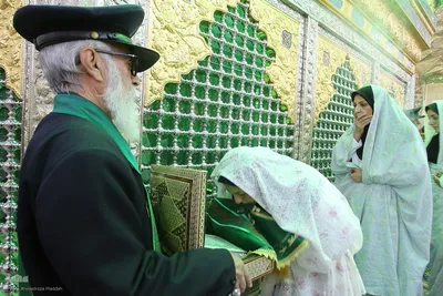 آیین تجدید میثاق با امامزاده احمدبن موسی الکاظم شاهچراغ