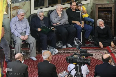 مراسم ترحیم حاجیه خانم فلسفی، همسر مرحوم آیت‌الله مصطفی مسجدجامعی