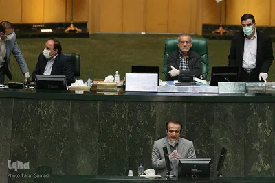 صحن علنی مجلس شورای اسلامی ۲۷ فروردین ماه ۱۳۹۹