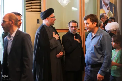 بزرگداشت شهید اسماعیل هنیه در حرم امامزاده حضرت سیدابراهیم(ع) زنجان