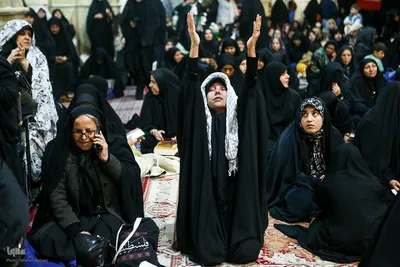 مراسم احیای شب نوزدهم ماه رمضان در مسجد جامع واوان